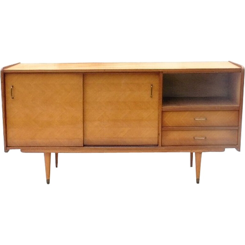 Vintage wooden sideboard - 1960s