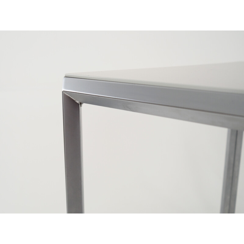 Vintage scandinavian aluminum desk by Montana, 1970