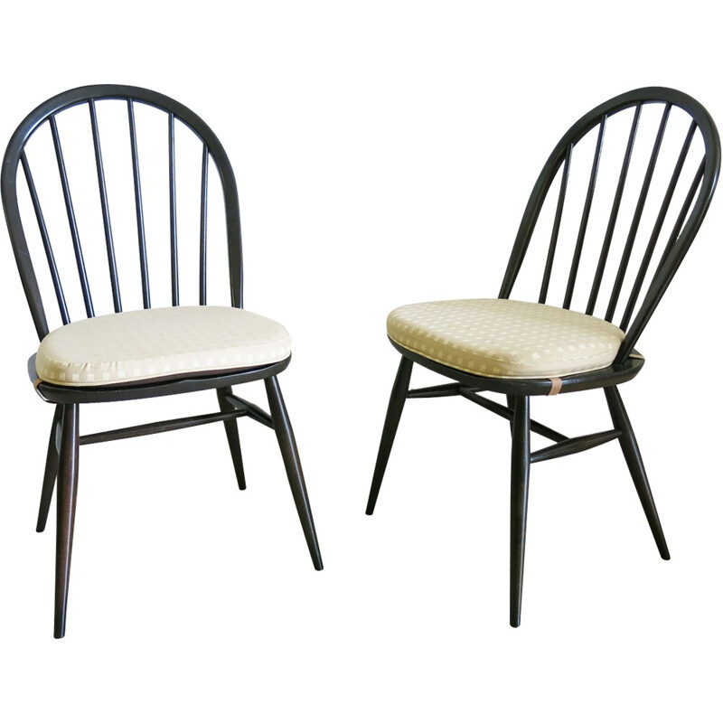 Pair of Windsor Chairs by Lucian Ercolani for Ercol, 1970s