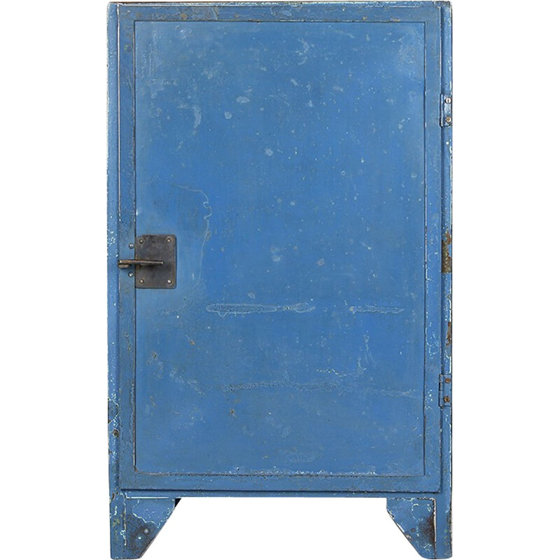 Petite armoire-coffre industrielle - 1950