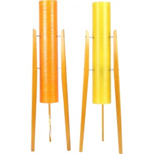 Yellow Rocket floor lamp - 1960s