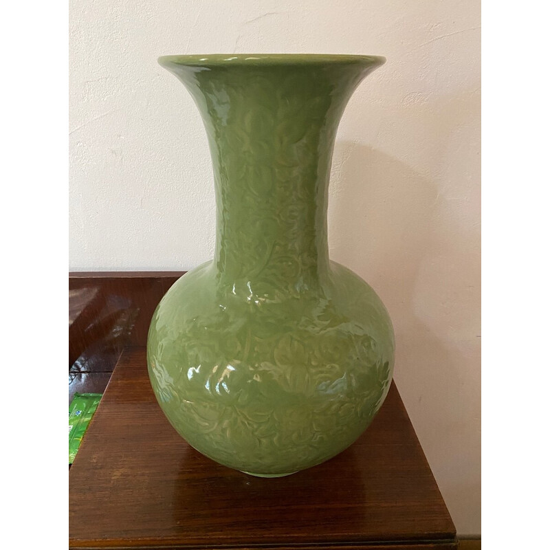 Vintage vaso de celadon, China