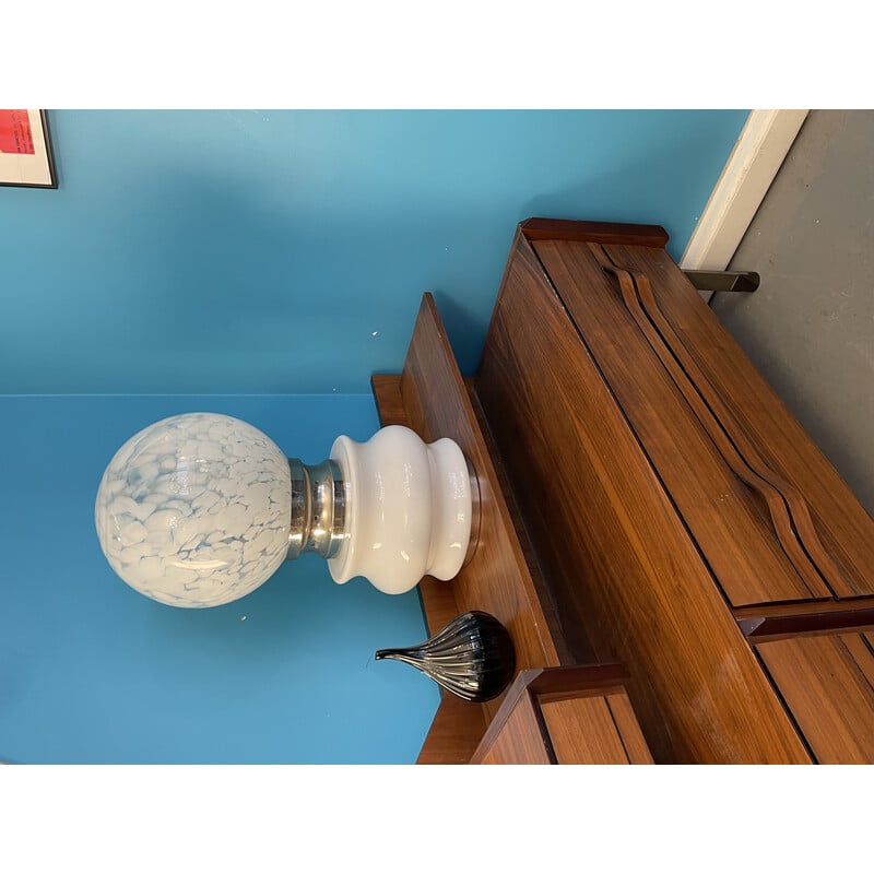 Vintage lamp in murano glas van Carlo Nason