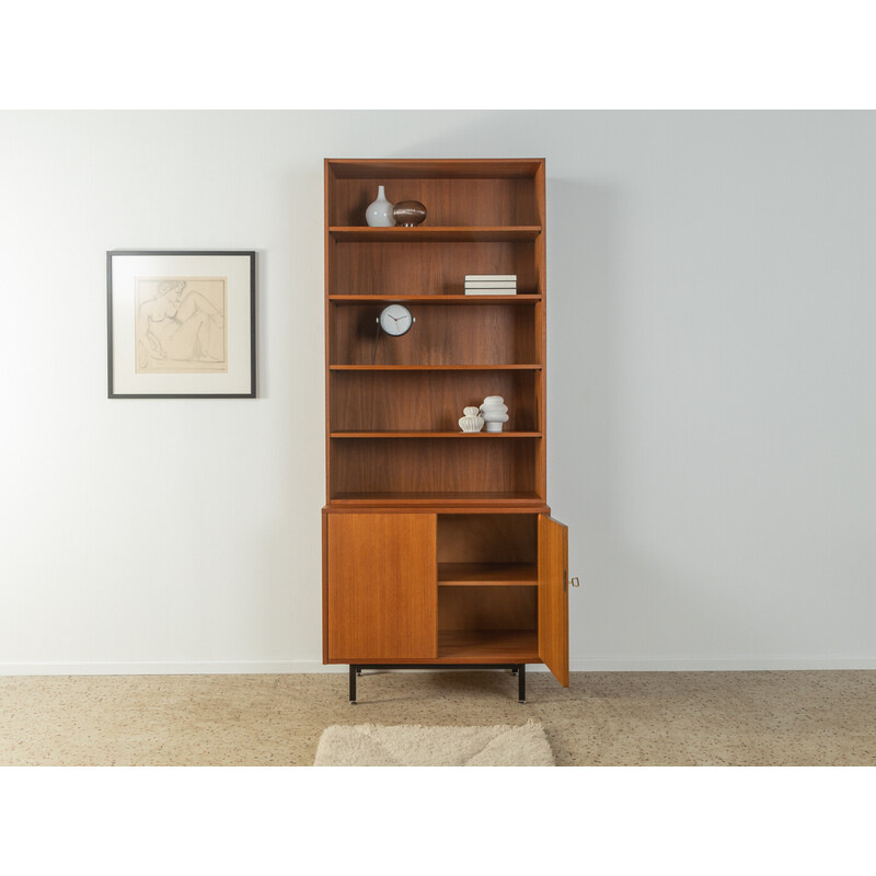 Vintage teak bookcase for DeWe, Germany 1960