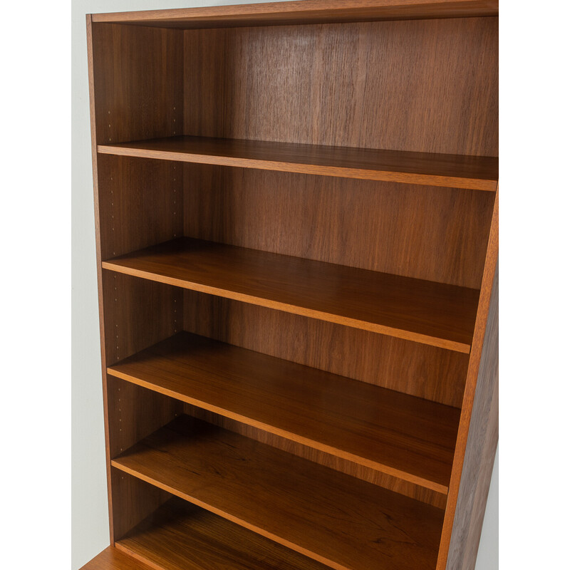 Vintage teak bookcase for DeWe, Germany 1960