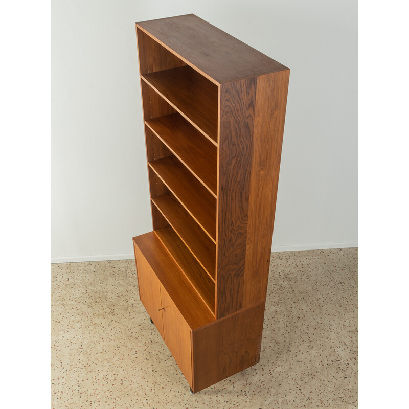 Vintage teak bookcase for DeWe, Germany 1960