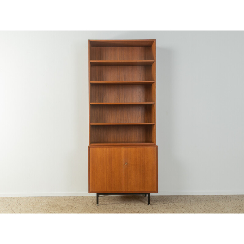 Vintage teak bookcase for DeWe, Germany 1960