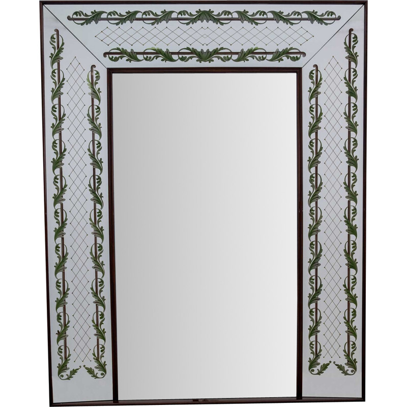 miroir décoré italien