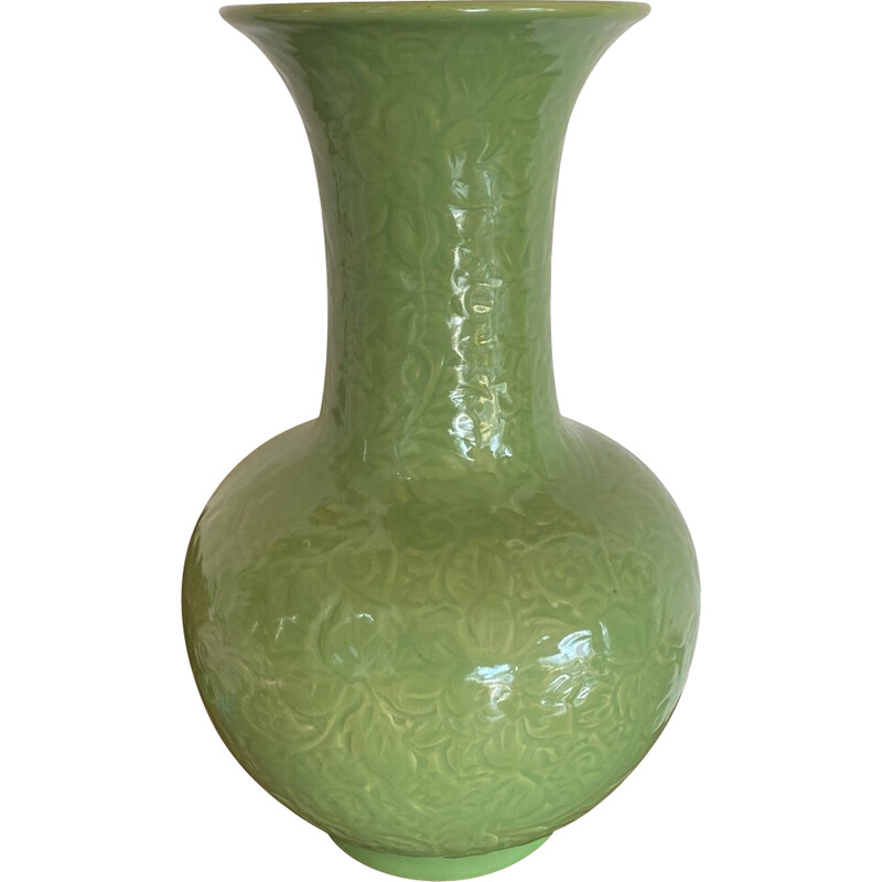 Vintage celadon vase, China