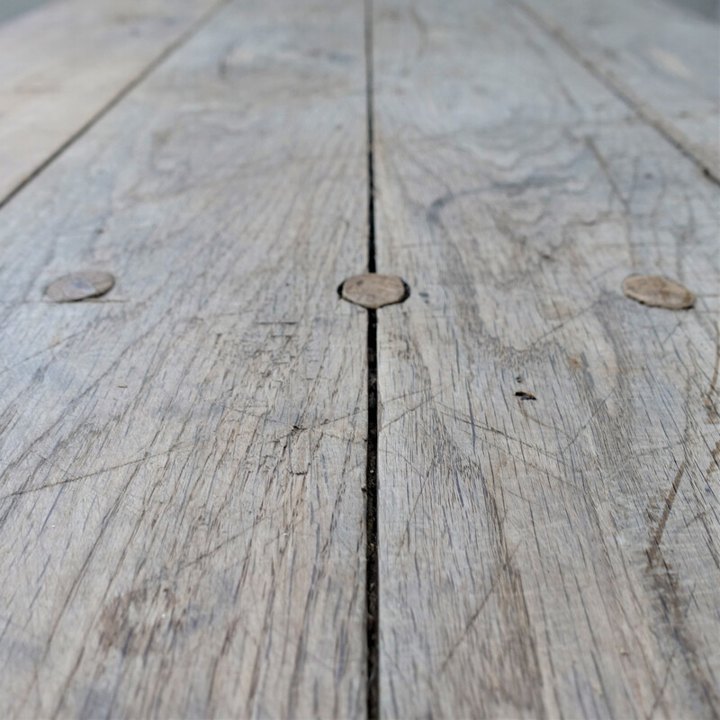 Vintage butcher table