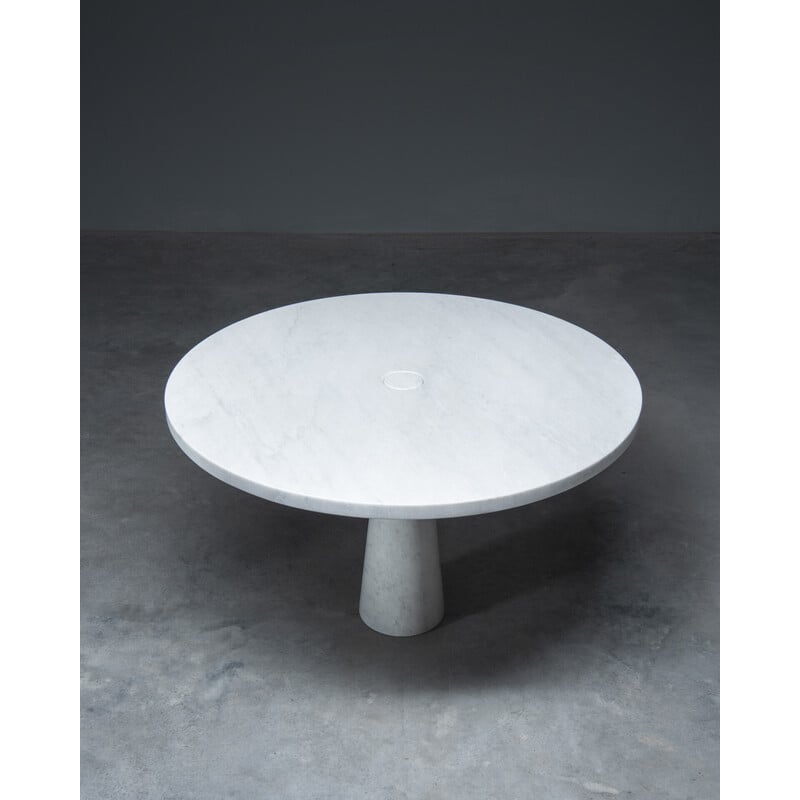 Vintage marble table from the 'Eros' series by Angelo Mangiarotti for Skipper, Italy 1970