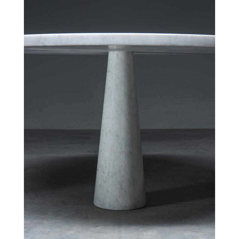 Table vintage en marbre de la série 'Eros' par Angelo Mangiarotti pour Skipper, Italie 1970