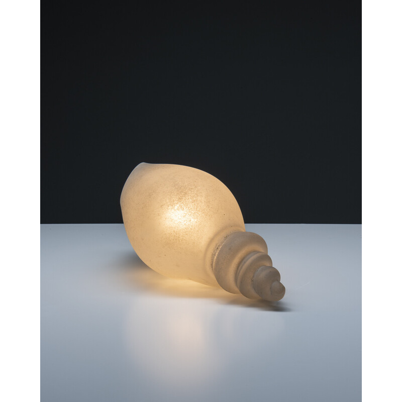 Vintage-Lampe in Form einer Muschel von A. Seguso, Italien 1950