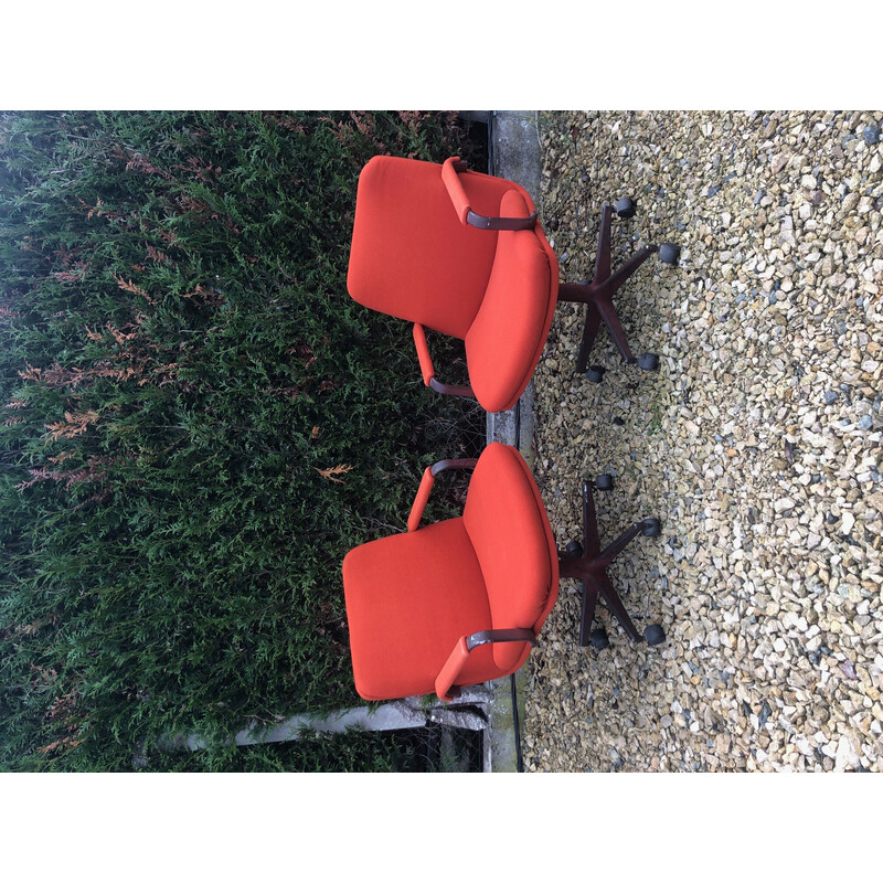Pair of vintage armchairs by Harcourt for Artifort, 1980