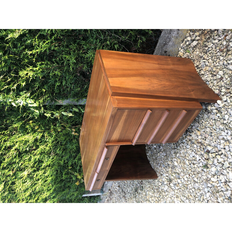 Vintage modernist teak desk, 1950