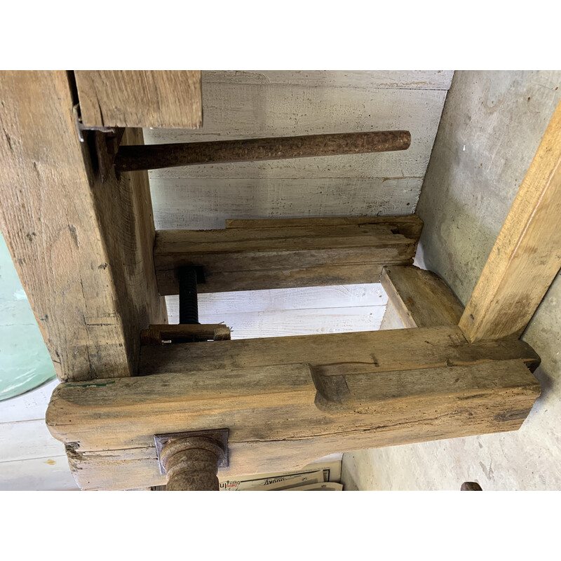 Vintage carpenter workbench