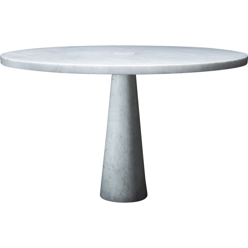Vintage marble table from the 'Eros' series by Angelo Mangiarotti for Skipper, Italy 1970