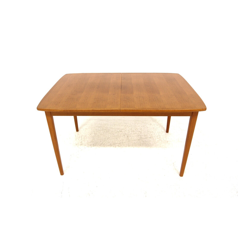 Table scandinave vintage en teck, Suède 1950