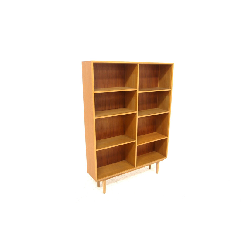 Scandinavian vintage teak bookcase, Sweden 1960