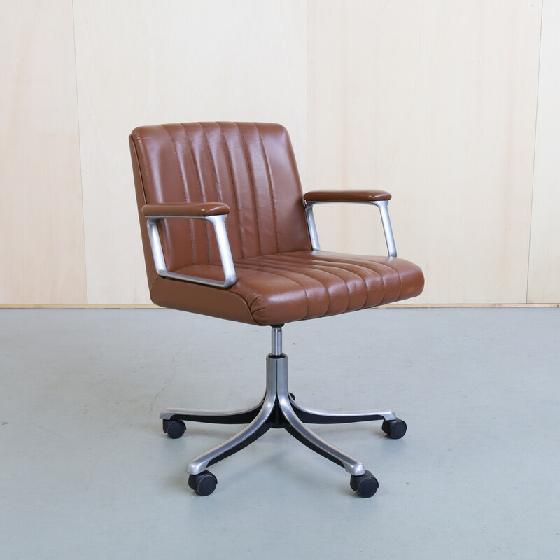 Vintage desk chair by Osvaldo Borsani for Tecno, Italy 1970