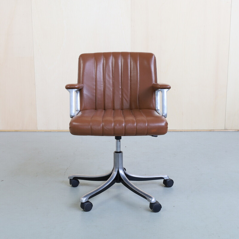 Vintage desk chair by Osvaldo Borsani for Tecno, Italy 1970