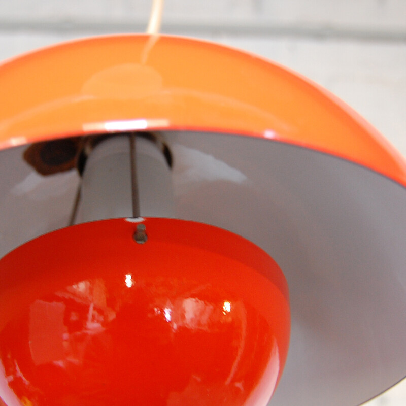 Vintage Flower pot pendant lamp by Verner Panton for Louis Poulsen, Denmark 1968