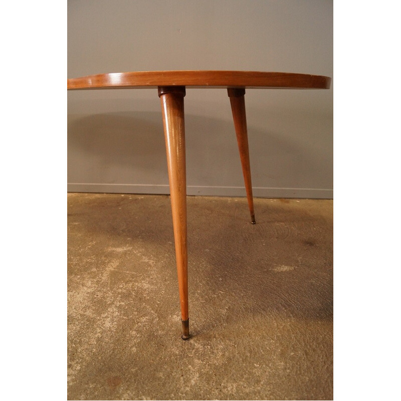 Vintage oakwood coffee table - 1950s