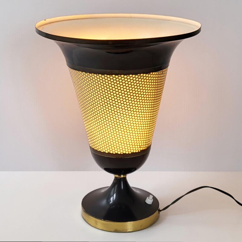 Lampe de table urne vintage, 1950