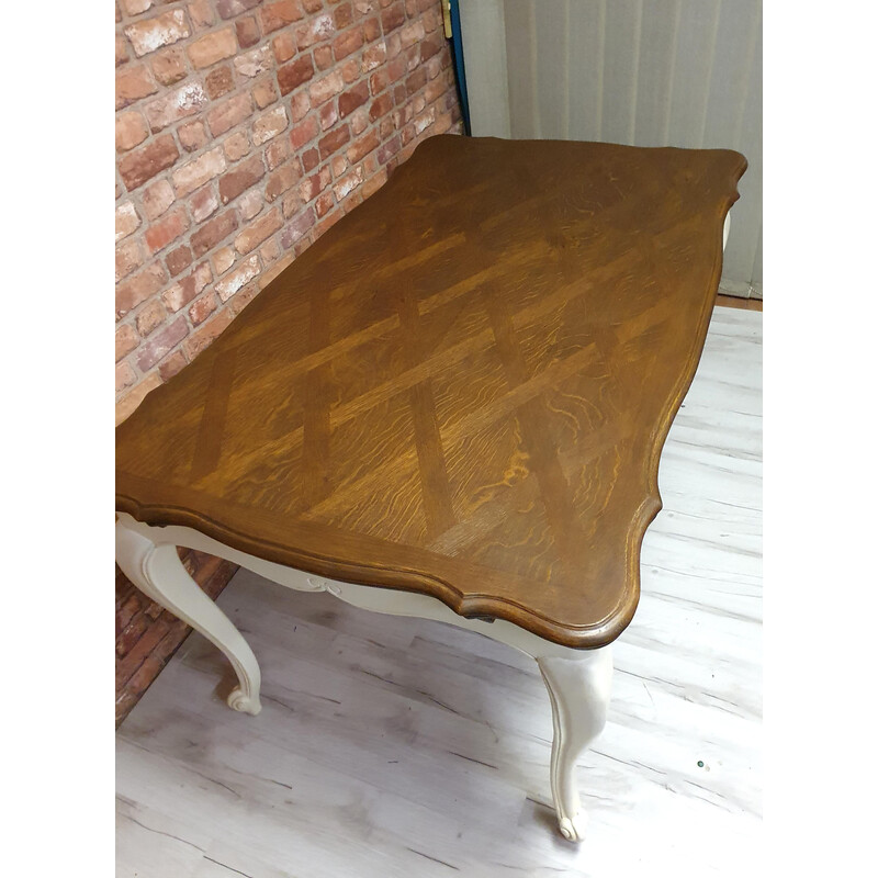 Mesa dobrável de carvalho Vintage