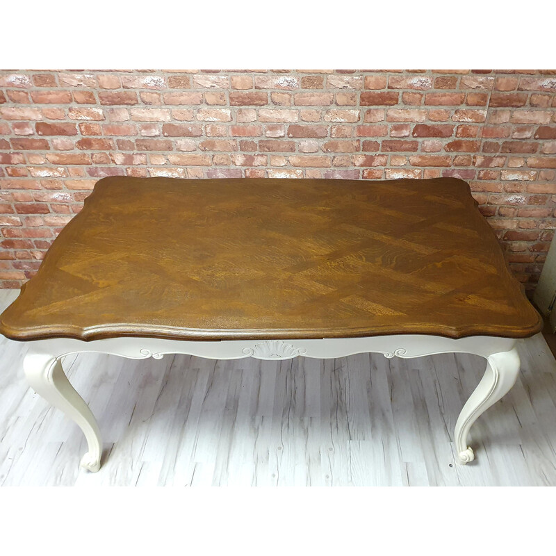 Vintage folding oakwood table