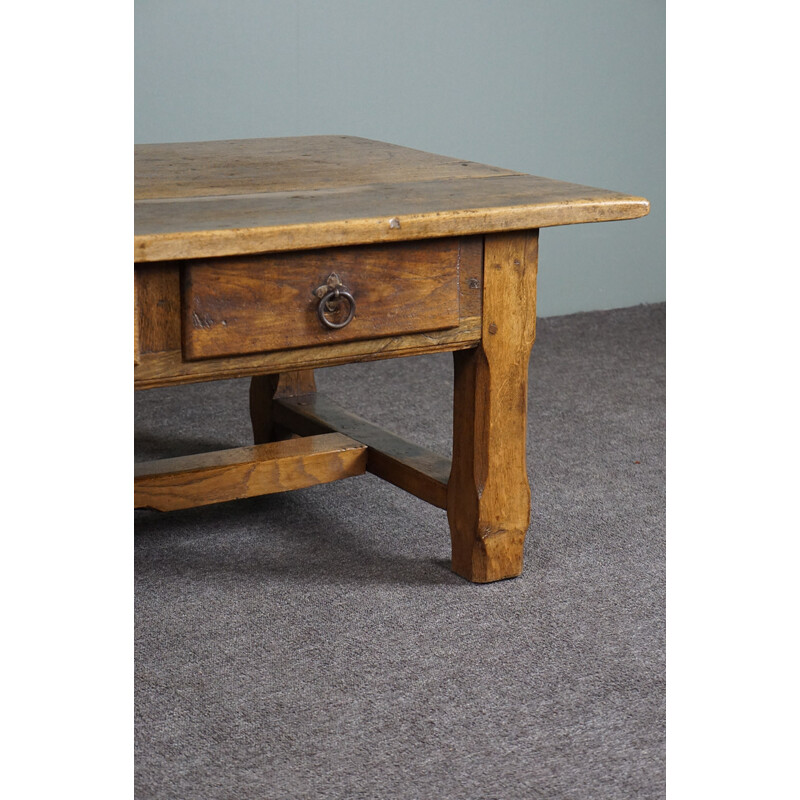 Vintage coffee table with 2 drawers, Spain