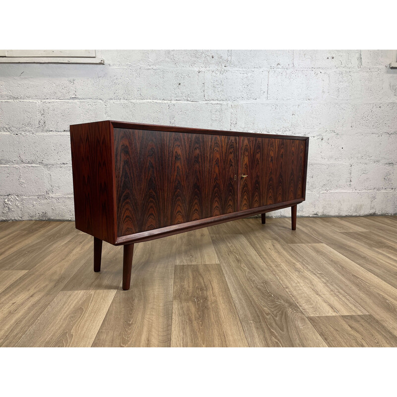 Scandinavian vintage rosewood sideboard by Brouer, 1960