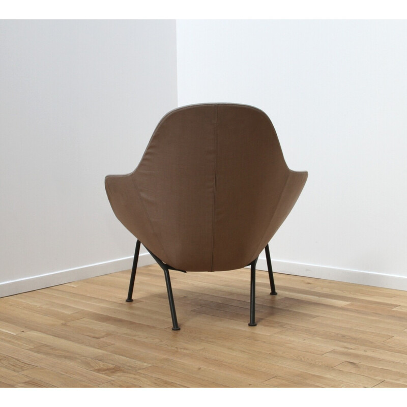 Vintage armchair in beige fabric "Dot" by Patrick Norguet for Tacchini