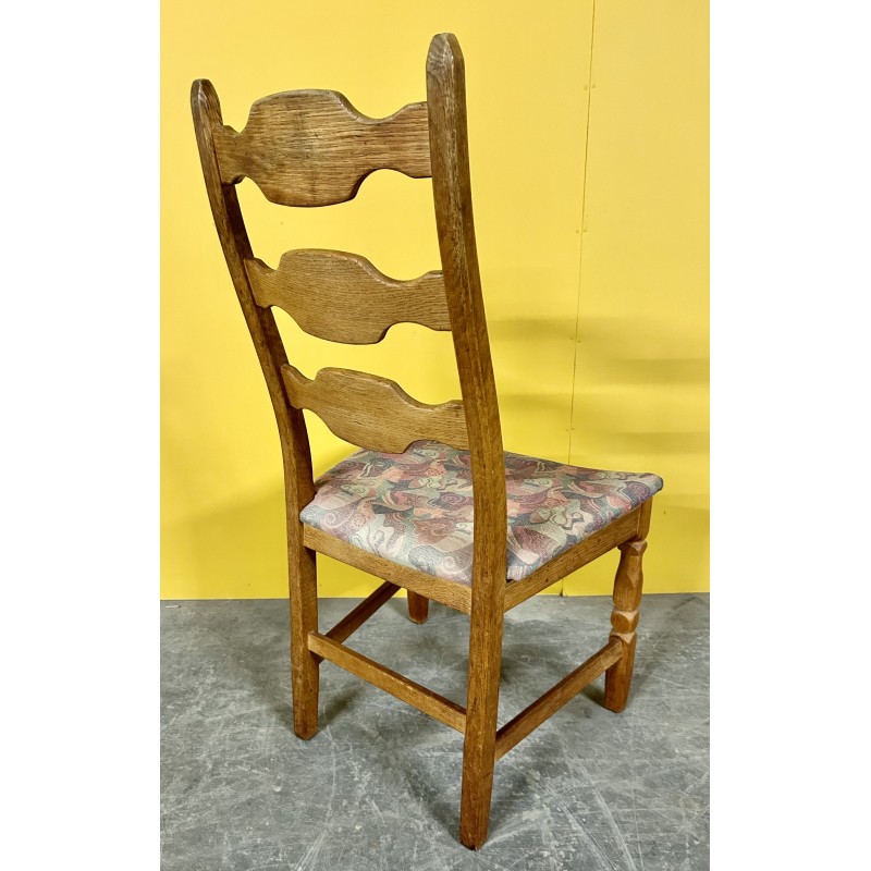 Ensemble de 4 chaises vintage en chêne vintage par Henning Kjaernulf pour Eg Kvalitetsmobel, Danemark 1960