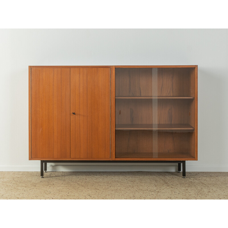 Vintage highboard in teak veneer, Germany 1960