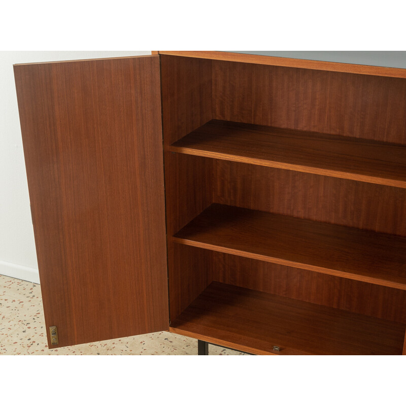 Credenza vintage in impiallacciatura di teak, Germania 1960