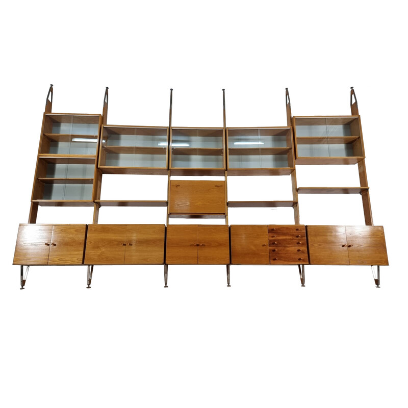 Vintage modular wall unit by Jitona, Czechoslovakia 1960