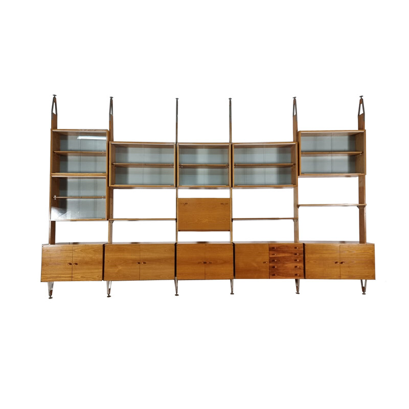 Vintage modular wall unit by Jitona, Czechoslovakia 1960