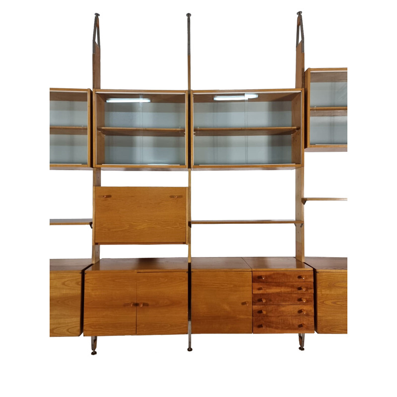 Vintage modular wall unit by Jitona, Czechoslovakia 1960