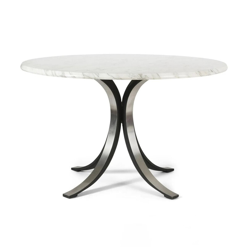 Vintage T69 marble table by Osvaldo Borsani and Eugenio Gerli for Tecno, Italy 1960