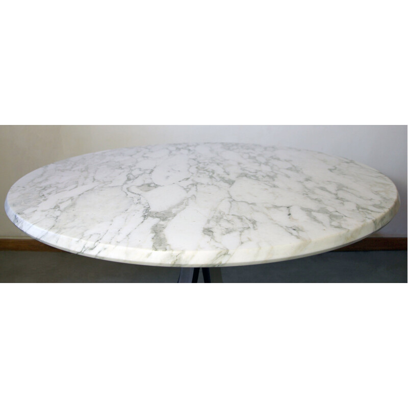 Table vintage T69 en marbre par Osvaldo Borsani et Eugenio Gerli pour Tecno, Italie 1960