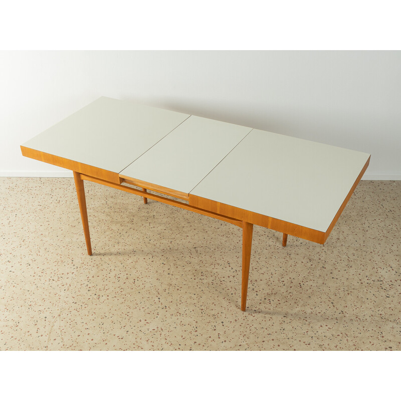 Vintage extendable ash dining table, Germany 1960