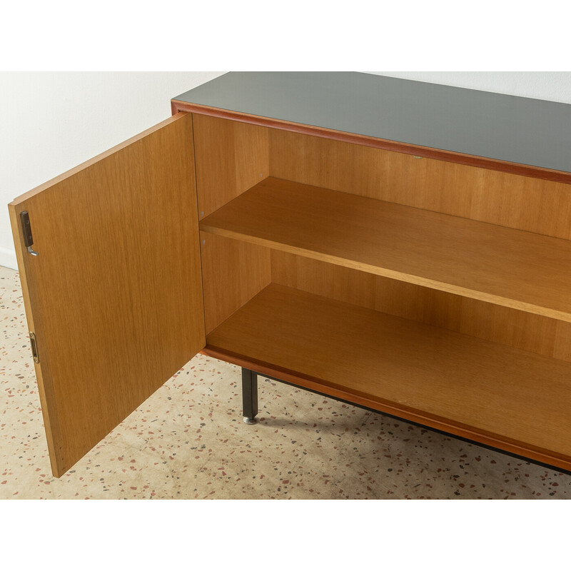 Vintage teak veneer sideboard for Heinrich Riestenpatt, Germany 1960