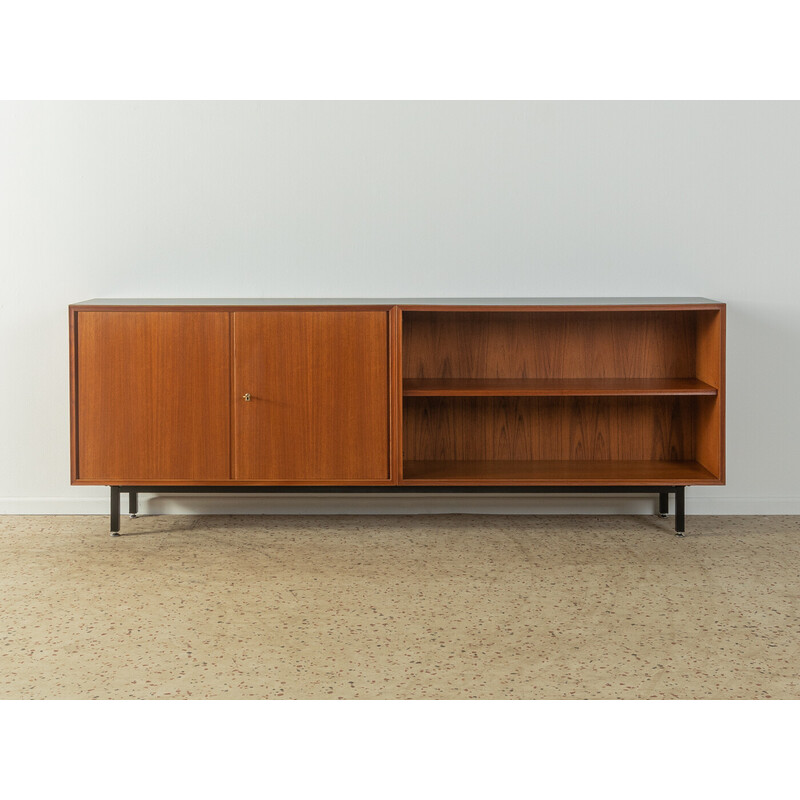 Vintage teak veneer sideboard for Heinrich Riestenpatt, Germany 1960