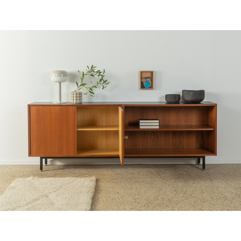 Vintage teak veneer sideboard for Heinrich Riestenpatt, Germany 1960