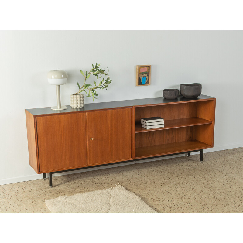 Vintage teak veneer sideboard for Heinrich Riestenpatt, Germany 1960