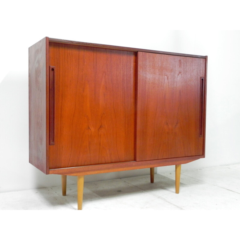 Buffet scandinave en teck - 1960