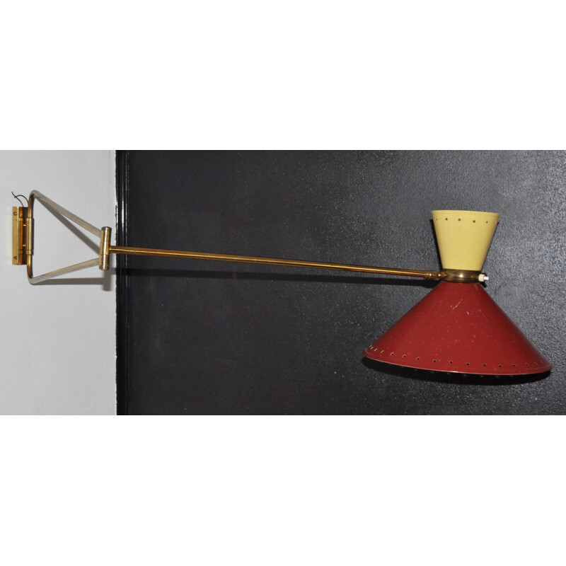 Wall lamp René Mathieu For Lunel - 1960s