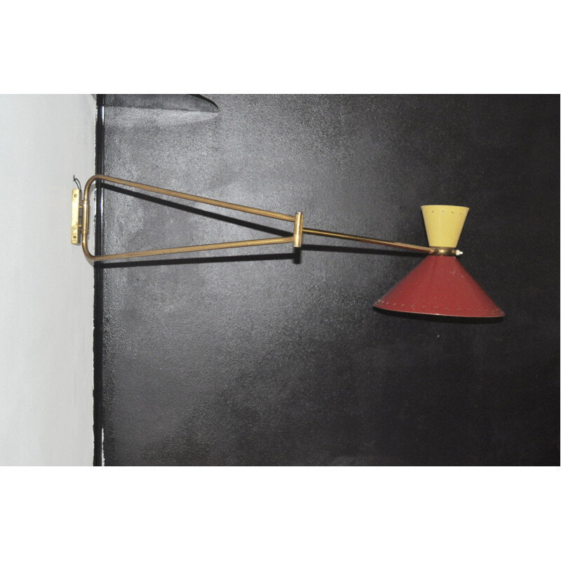 Wall lamp René Mathieu For Lunel - 1960s