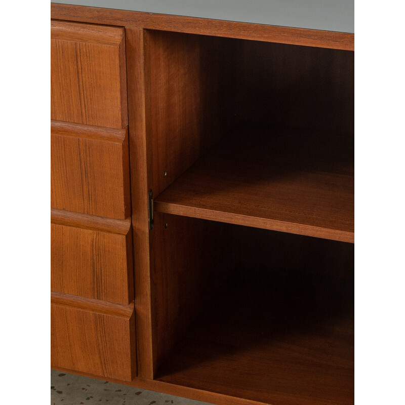 Vintage teak veneer sideboard for Oldenburger Möbelwerkstätten, Germany 1950